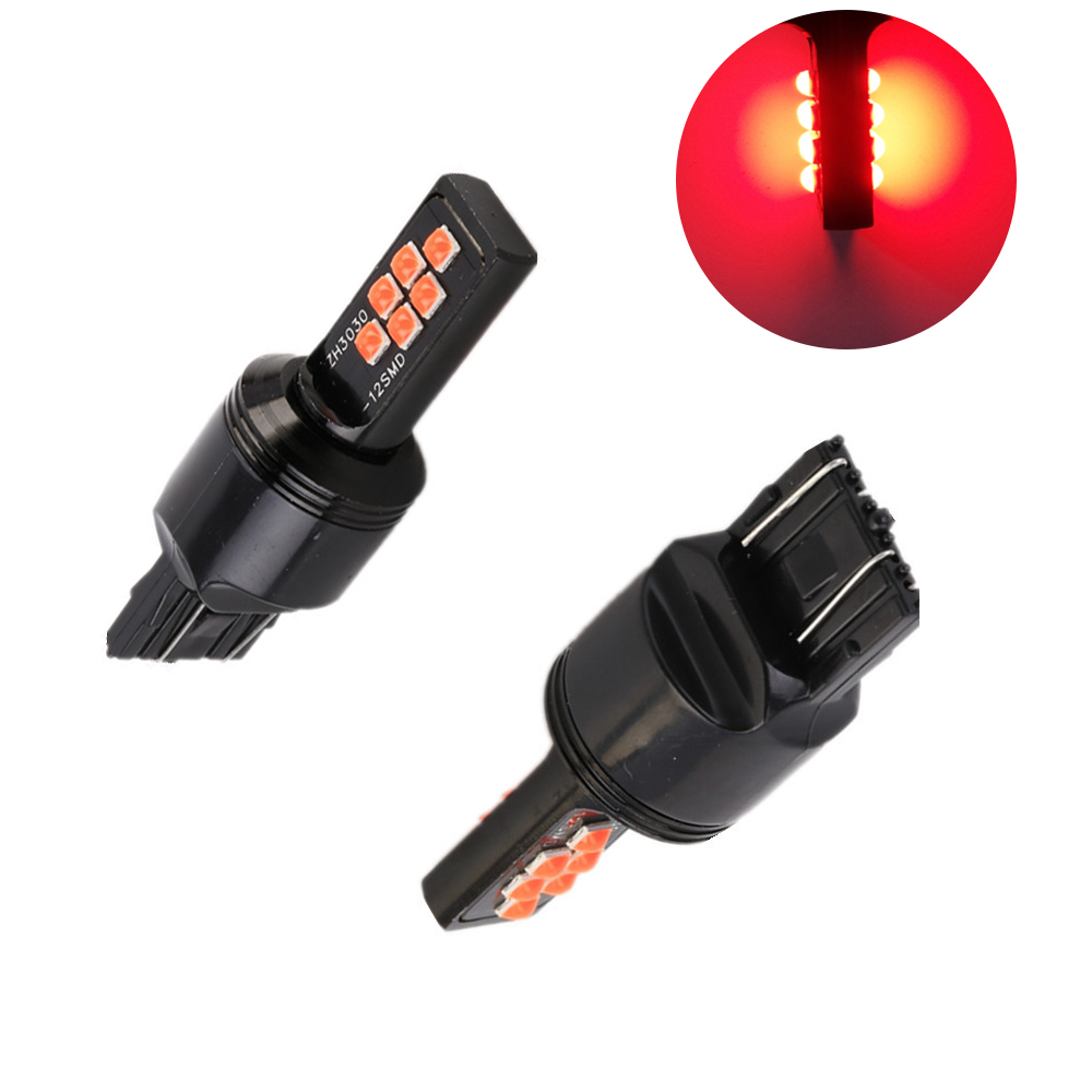 2x T20 7440 7443 LED Bulbs CanBus 1156 BA15S  1157 Bay15d Lamp for Turn Signal Tail Light