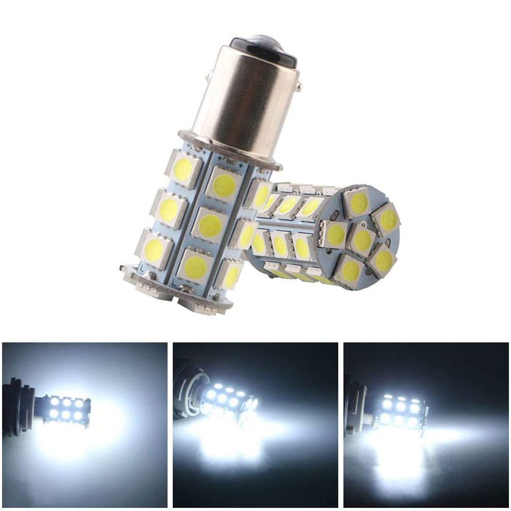 2x 1156 BA15S LED 1157 BAY15D Light for Car Rear Turn Signal lights Parking Brake Lamp Backup Bulb