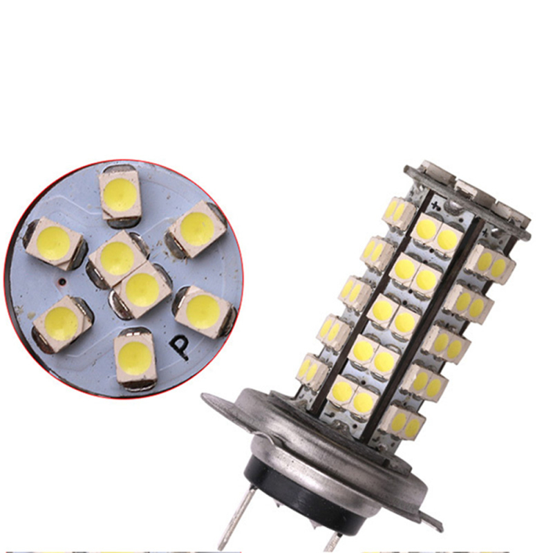 2x Automobile LED Fog Lamp H1 H3 H4 H7 H8 H11 9005 9006 3528 1210 68SMD Driving Lamp Light