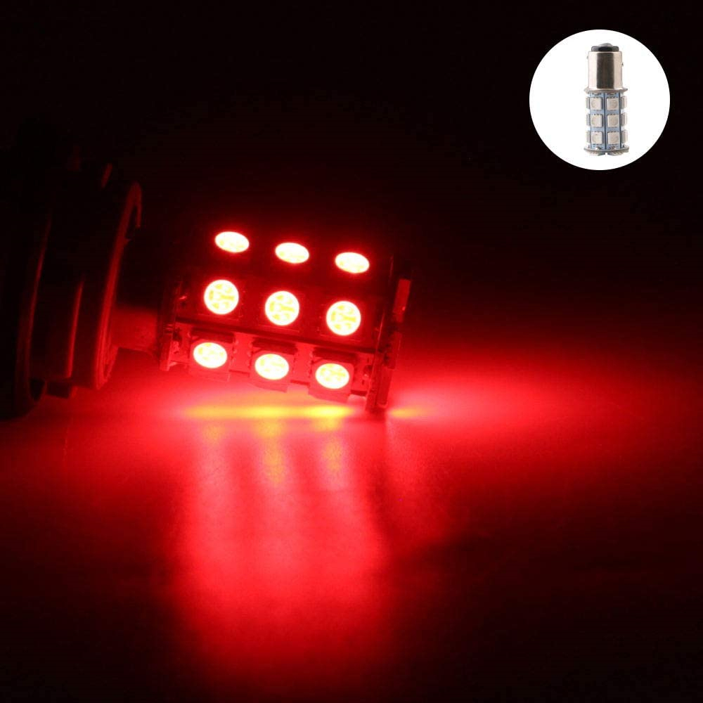 2x 1156 BA15S LED 1157 BAY15D Light for Car Rear Turn Signal lights Parking Brake Lamp Backup Bulb
