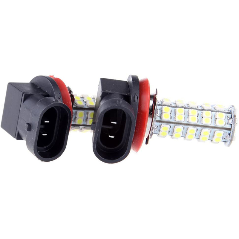 2x Automobile LED Fog Lamp H1 H3 H4 H7 H8 H11 9005 9006 3528 1210 68SMD Driving Lamp Light