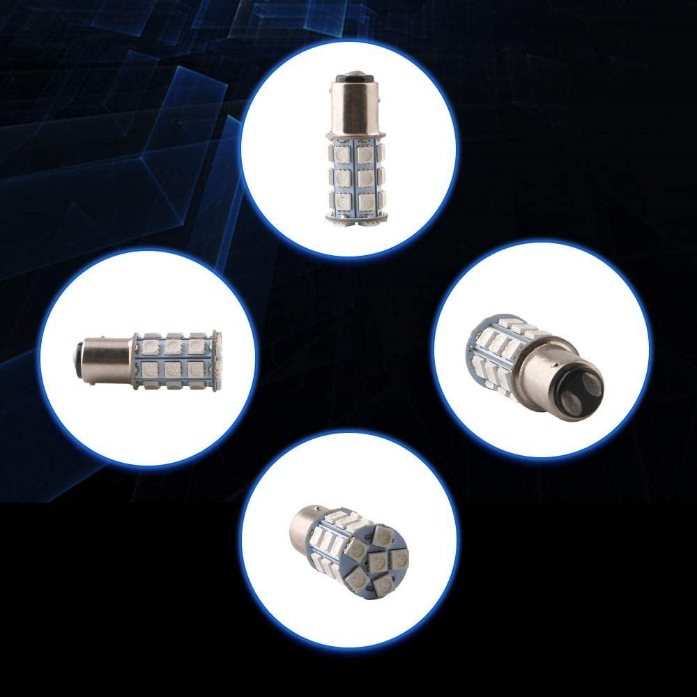 2x 1156 BA15S LED 1157 BAY15D Light for Car Rear Turn Signal lights Parking Brake Lamp Backup Bulb