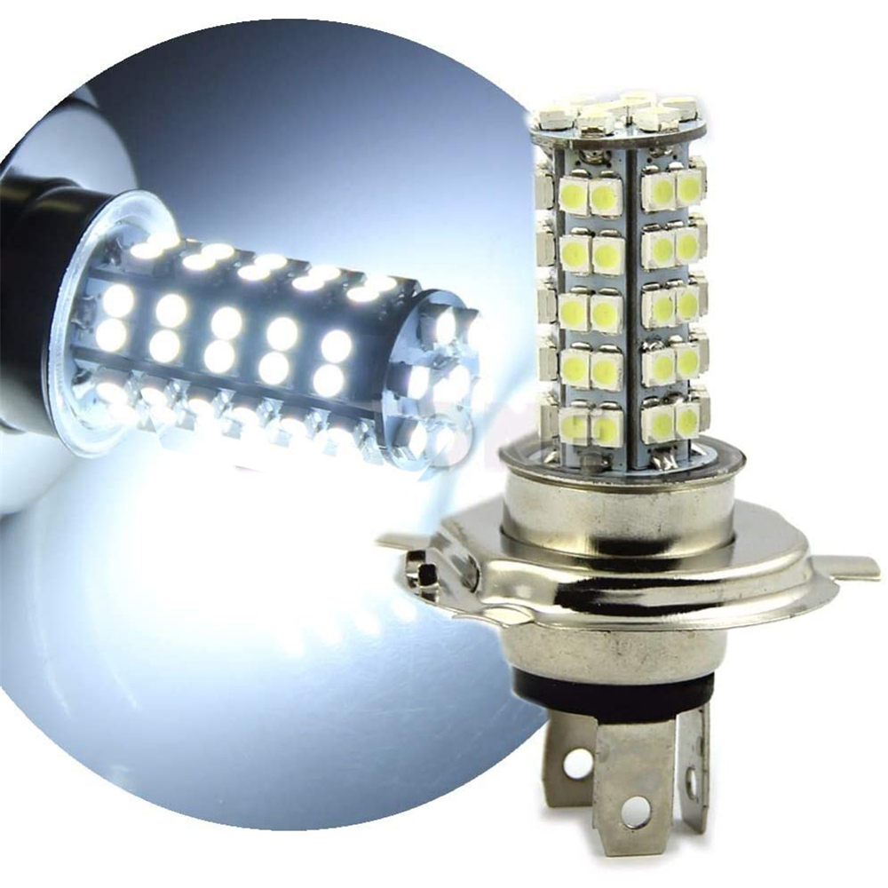 2x Automobile LED Fog Lamp H1 H3 H4 H7 H8 H11 9005 9006 3528 1210 68SMD Driving Lamp Light