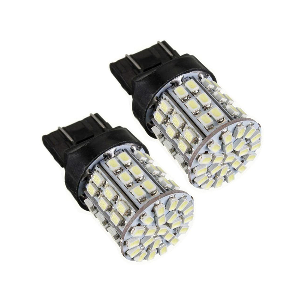 4x 7443 7443NA W21/5W LED Replacement Bulb Car RV Camper SUV MPV Turn Tail Signal Brake Backup Reverse LED Light