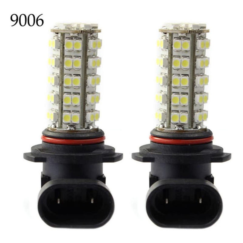 2x Automobile LED Fog Lamp H1 H3 H4 H7 H8 H11 9005 9006 3528 1210 68SMD Driving Lamp Light