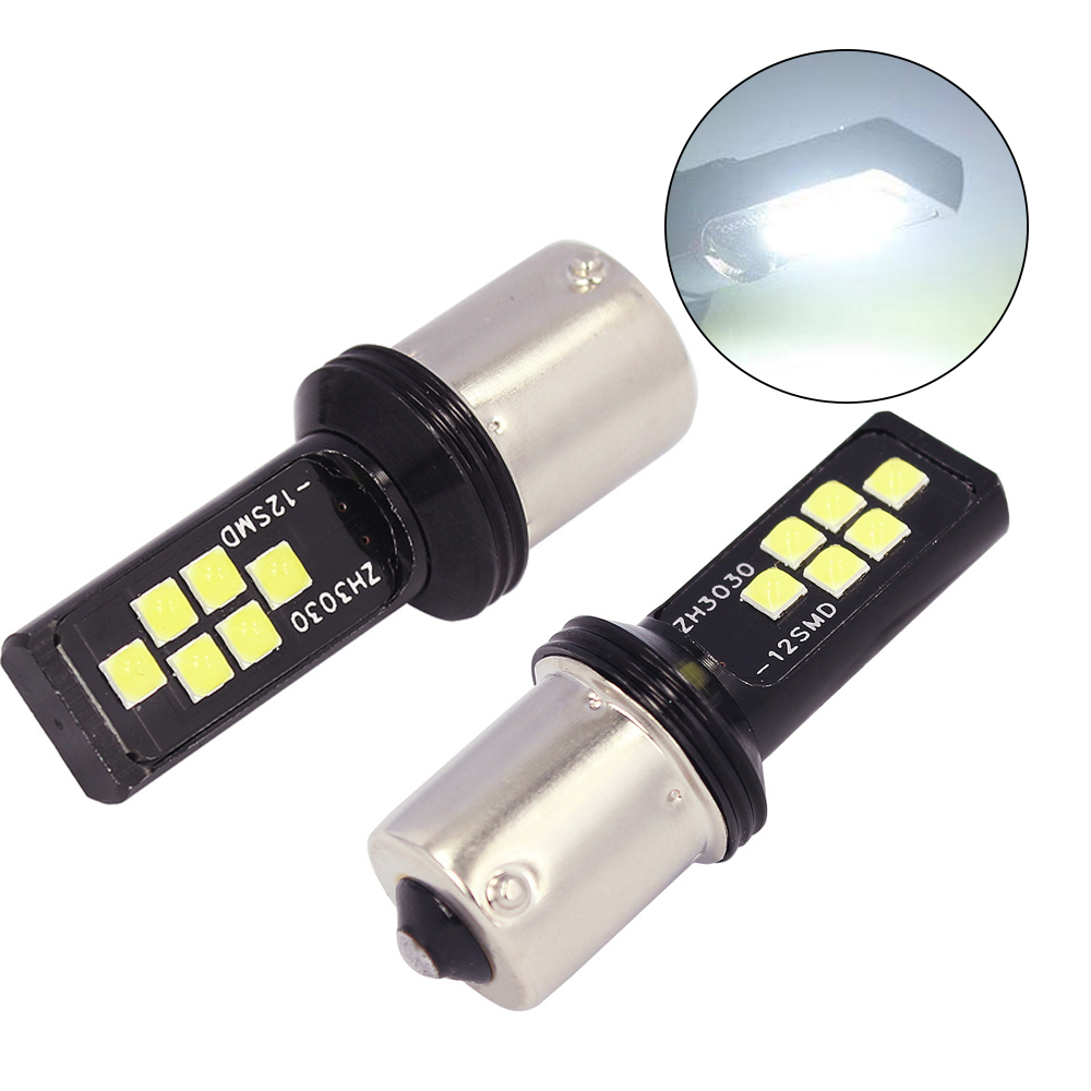 2x T20 7440 7443 LED Bulbs CanBus 1156 BA15S  1157 Bay15d Lamp for Turn Signal Tail Light