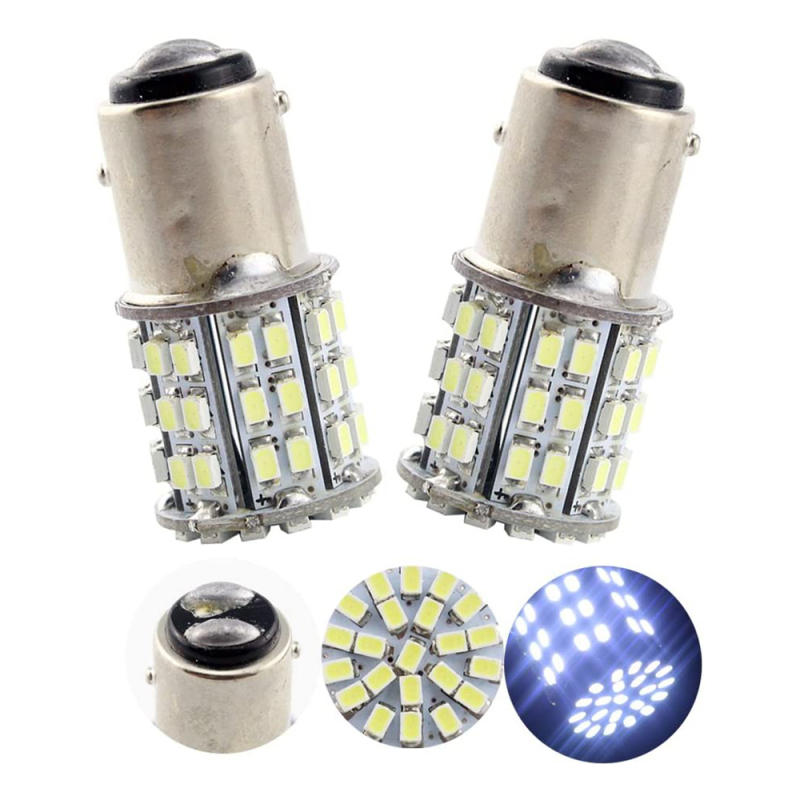 2x Auto LED 1156 1157 T20 7443 7440 Car Lights Bulb Backup Signal Stop Brake Tail Light Bulbs