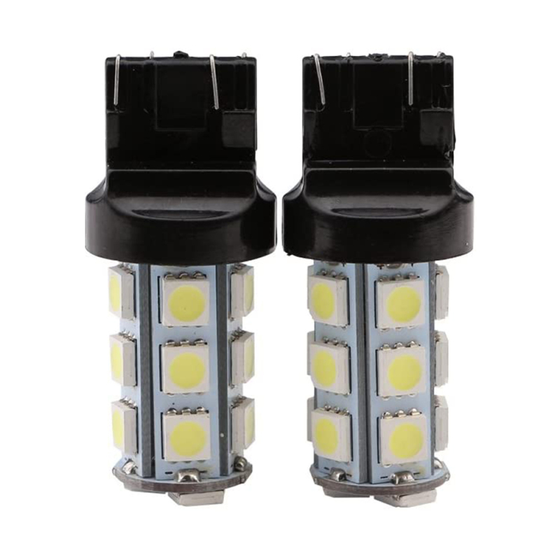 2x 7443 7444NA Wedge Base LED Replacement Bulb RV SUV MPV Car Turn Tail Signal Brake Light Backup Lamps Bulbs