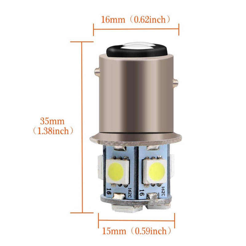 10x 1157 Bulbs BAY15D 7528 2357 2057 LED Replacement Bulb for Brake Tail Running Parking Backup Light