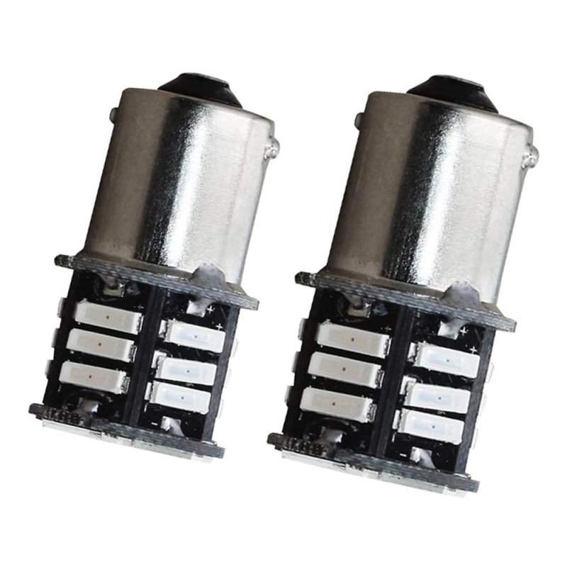 2x BA15S 1156 LED 1157 BAY15D Bulbs 2W for Car Lights Replacement Back Up Reverse Tail RV Light