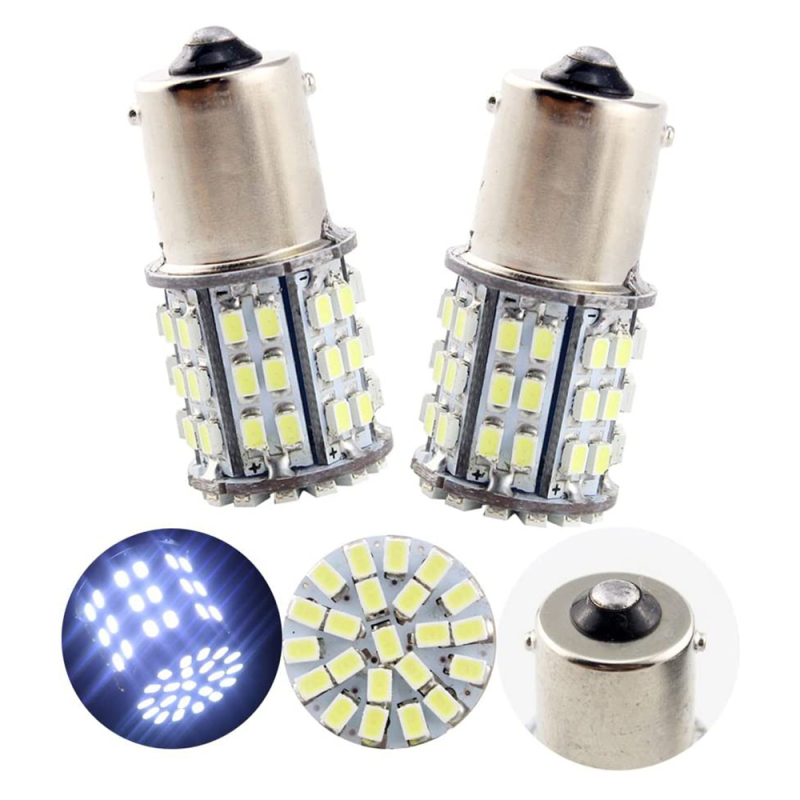 2x Auto LED 1156 1157 T20 7443 7440 Car Lights Bulb Backup Signal Stop Brake Tail Light Bulbs