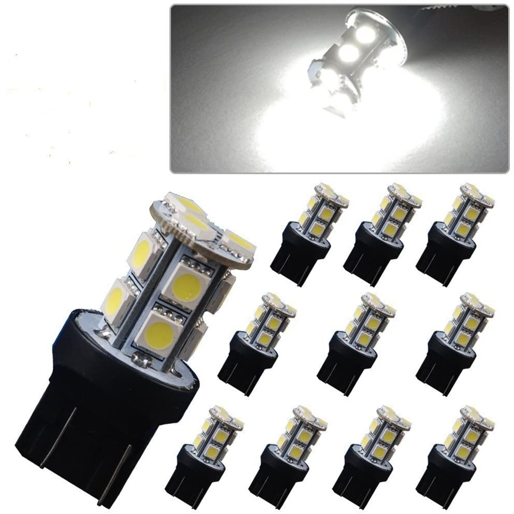 10x Car 1156 BA15S 1157 BAY15D T20 7443 LED for Turn Signal Backup Reverse Light bulbs