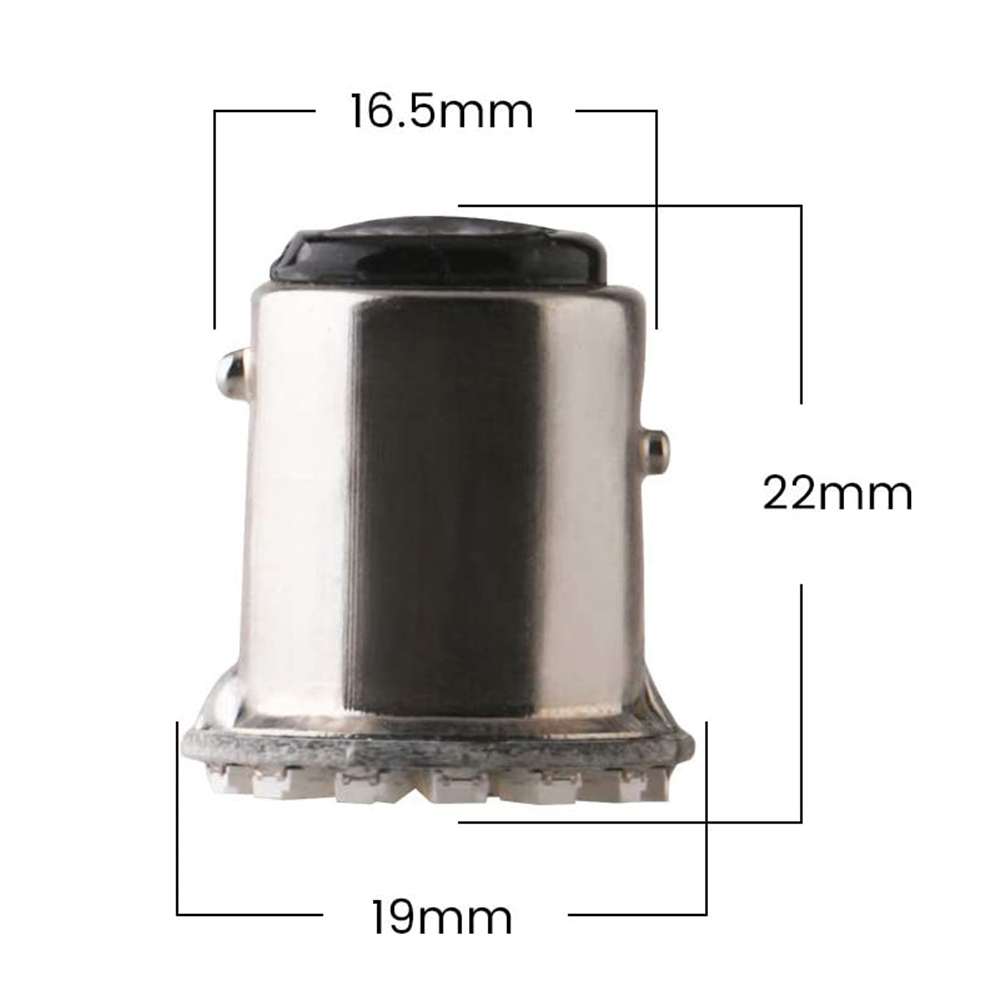 10x 1157 BAY15D Wedge Socket LED Bulbs for Car Backup Signal Blinker Stop Brake Tail Light Bulbs