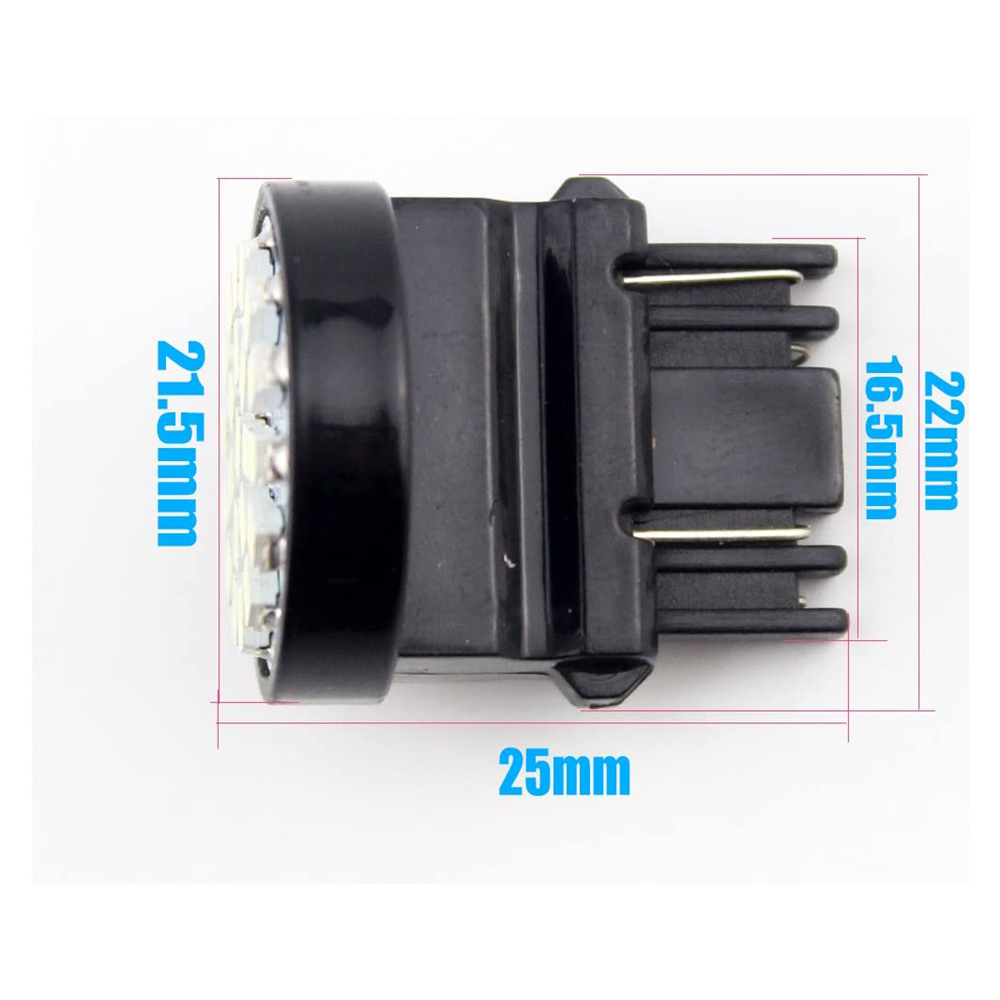 10x 3157 3156 Wedge Socket LED Bulbs for Car Backup Signal Blinker Stop Brake Tail Light Bulbs