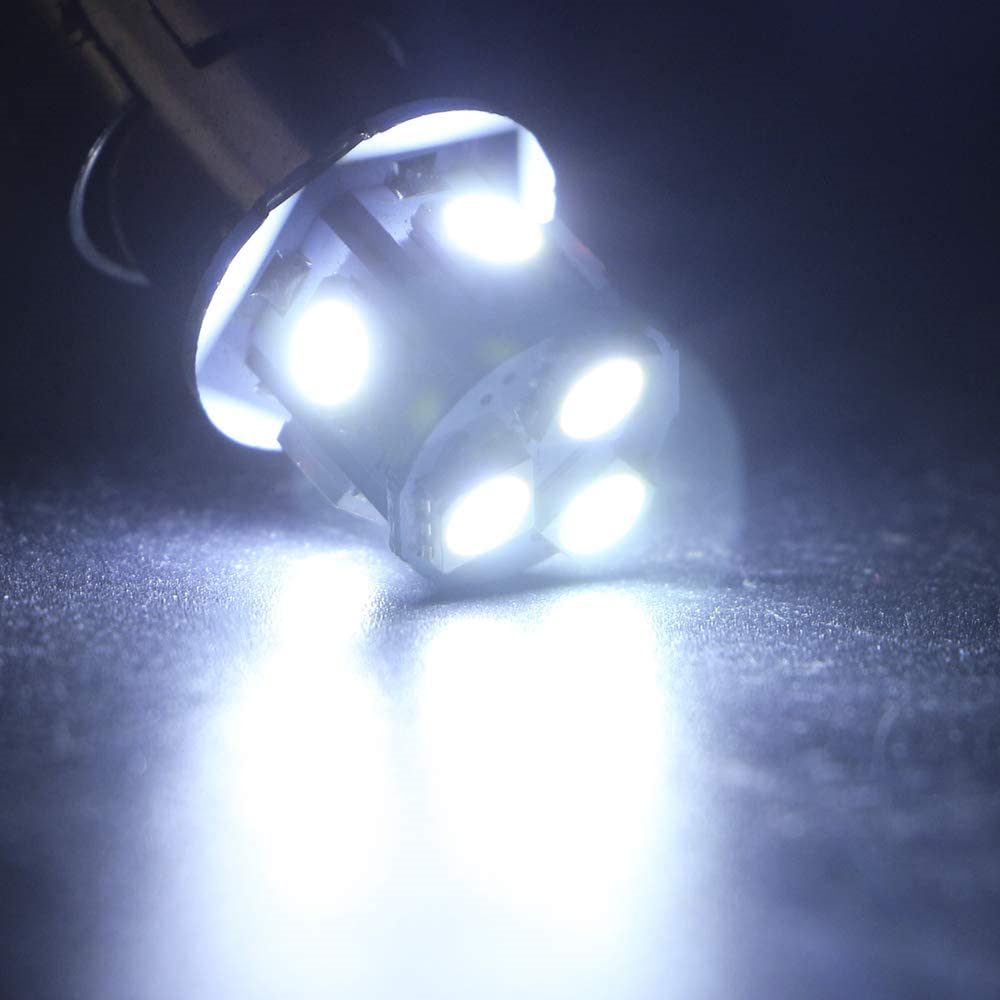 10x 1157 Bulbs BAY15D 7528 2357 2057 LED Replacement Bulb for Brake Tail Running Parking Backup Light