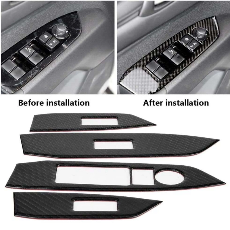 Mazda CX-5 2017 2018 Carbon Fiber Car Interior Trim