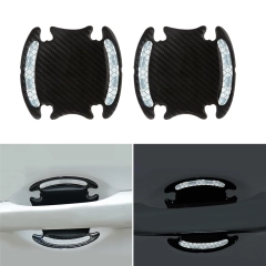 White Door Handle Bowl Sticker