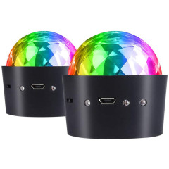 2 Pieces Disco Balls