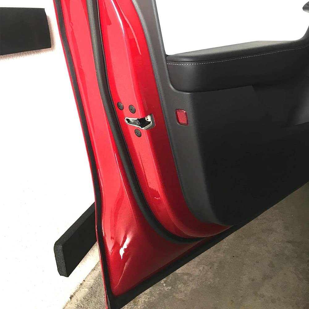 Model 3 Car Door Seal Kit Soundproof Rubber Weather Strip Draft Wind Noise Reduction Kit Model 3 Accessories 2016-2022