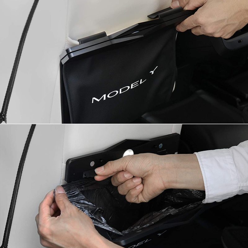 Tesla Model Y Trash Can Garbage Bag 2022 Upgraded