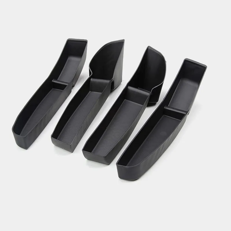 2016-2022 Tesla Model 3 Door Side Storage Box Door Handle Armrest Tray Organizer for Model 3 Front Rear Door 2022 Upgraded Set of 4