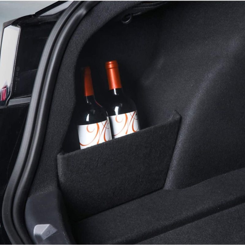 Rear Trunk Organizer Side Divider Interior Accessories for Tesla Model 3 2016-2022