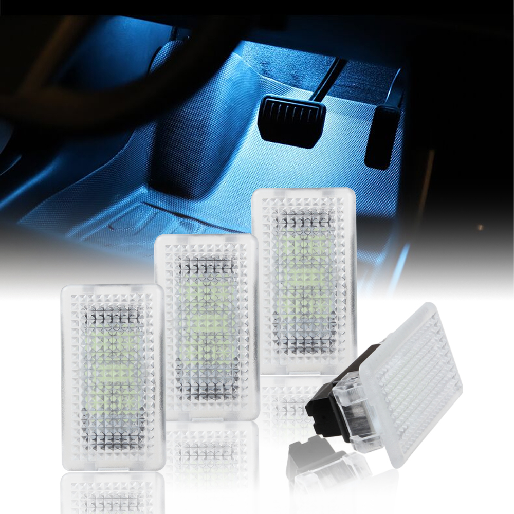 SENZEAL LED Interior Lighting fit for Tesla Model 3/ Y/S/X Ultra-bright Replacement Bulbs used for Glove Box Foot-Well Door Puddle Frunk Trunk Luggage Lights