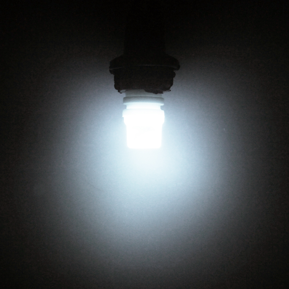 SENZEAL T10 194 LED Bulb 2835-3SMD Chips W5W 2825 Interior Ceramics Lights Bulbs DC12V 100 LM Bright for Dome License Plate Map Door Dash Trunk Lights (Pack of 20)