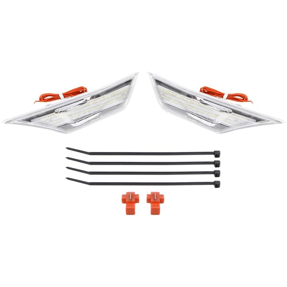 Led Side Marker Lights for Honda Civic 2016 2017 2018 2019 2020 2021 Sedan Coupe Hatchback Led Switchback Amber Side Marker Turn Signals White Led Running Light