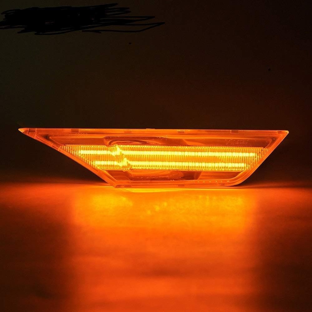 Led Side Marker Lights for Honda Civic 2016 2017 2018 2019 2020 2021 Sedan Coupe Hatchback Led Switchback Amber Side Marker Turn Signals White Led Running Light