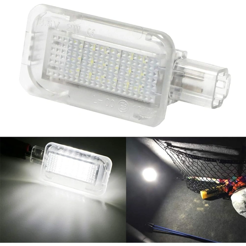 Led Luggage Compartment Light for Honda Civic Accord Jazz Fit CRV Acura RSX TSX ILX TL 6000K 18-SMD White Trunk Interior Bulb Replacement