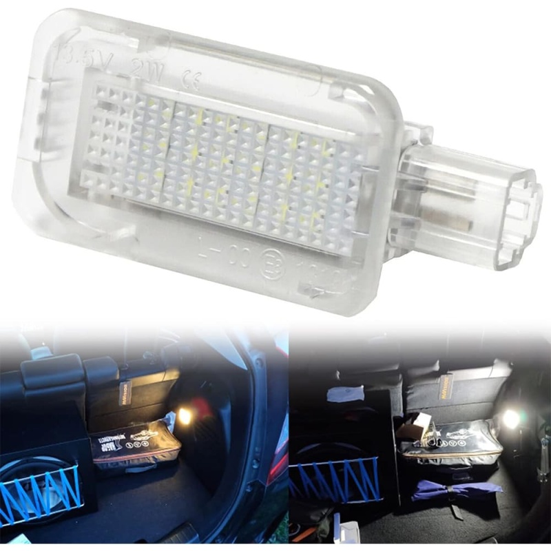 Led Luggage Compartment Light for Honda Civic Accord Jazz Fit CRV Acura RSX TSX ILX TL 6000K 18-SMD White Trunk Interior Bulb Replacement