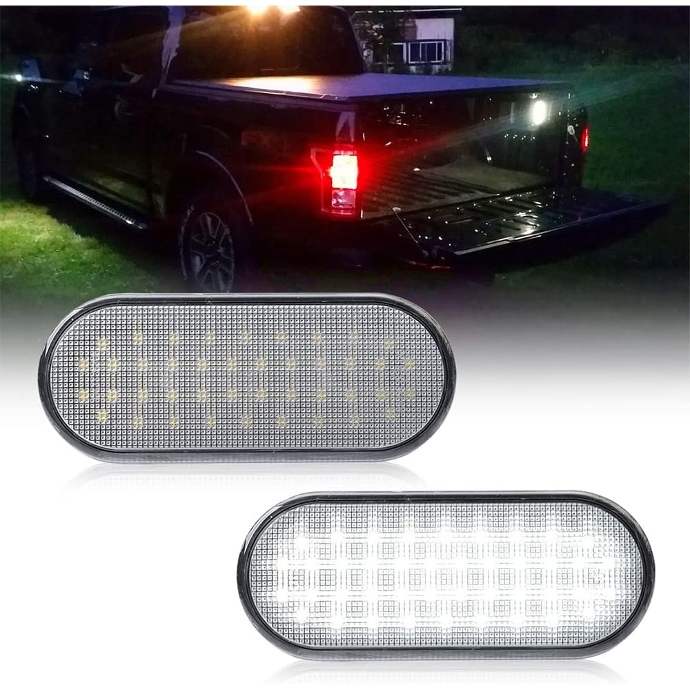 LED Truck Bed Lights Compatible 15-20 F150, 17-22 Raptor F250 F350 F450 Super Duty Pickup Truck, 6000K 40-SMD Led Bright White Bed Light Kit Rear Cargo Area Lamp