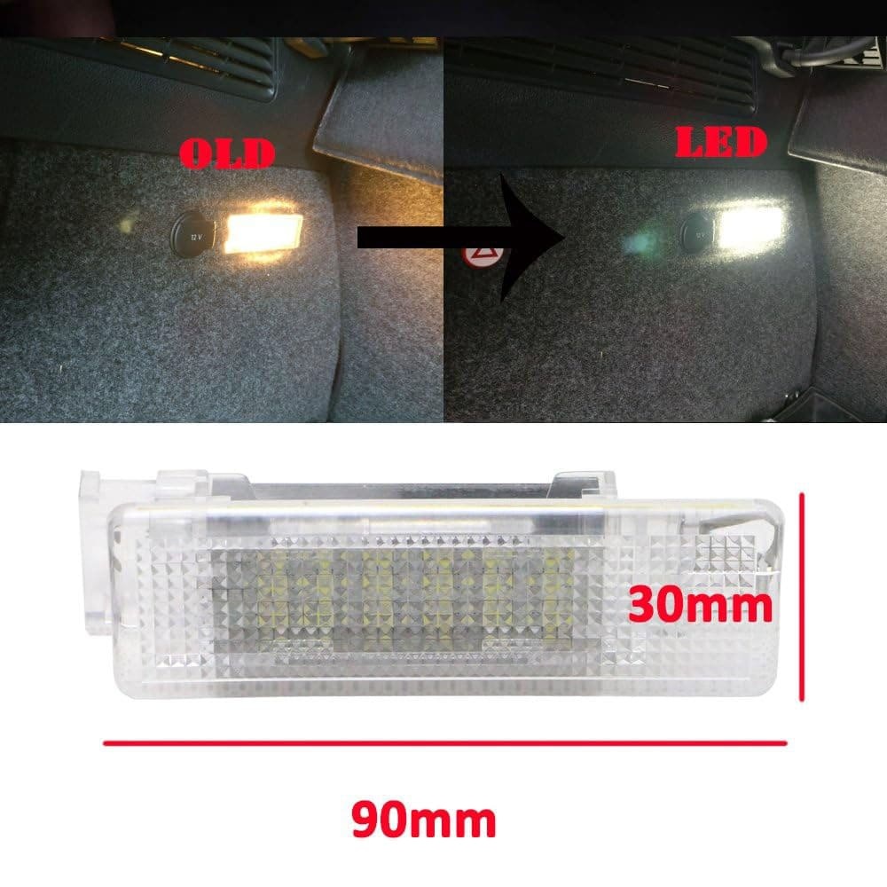 LED Luggage Trunk Lamp Interior Dome Light for VW Ecos Golf MK4 MK5 MK6 Mk7 Jetta Passat B7 B6 CC Scirocco Polo Touran White 18SMD Car Compartment Lamp