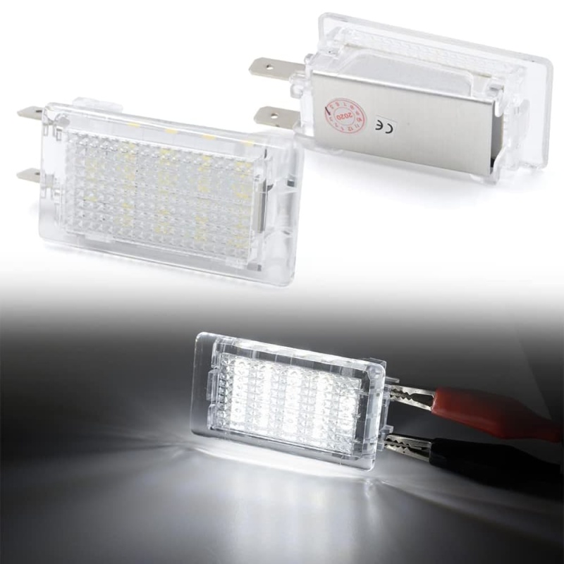 Led Luggage Compartment Light for Porsche 986 987 Box-ster Cayman 911 997 996 964 6000K 18-SMD White Trunk Interior Bulb Replacement