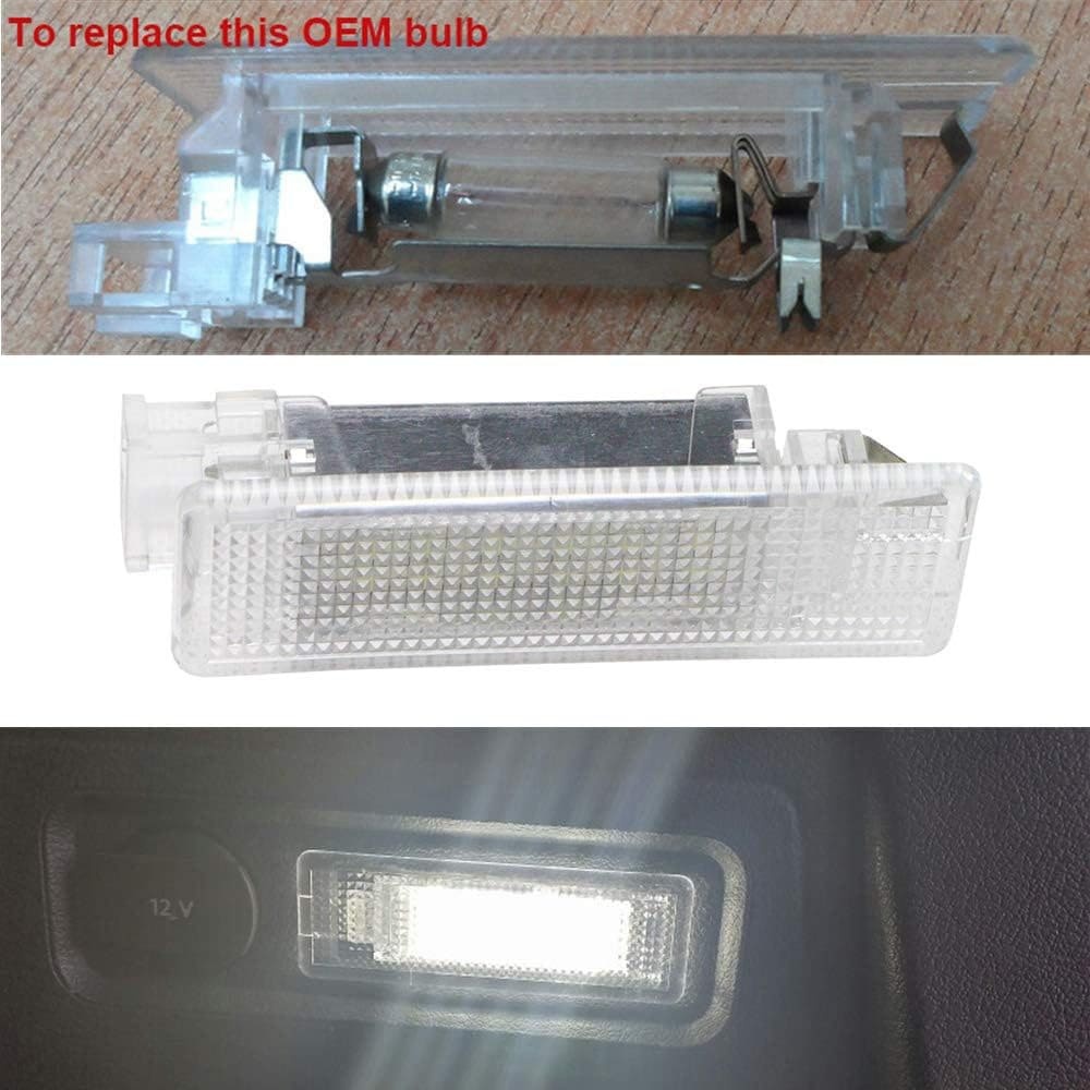 LED Luggage Trunk Lamp Interior Dome Light for VW Ecos Golf MK4 MK5 MK6 Mk7 Jetta Passat B7 B6 CC Scirocco Polo Touran White 18SMD Car Compartment Lamp