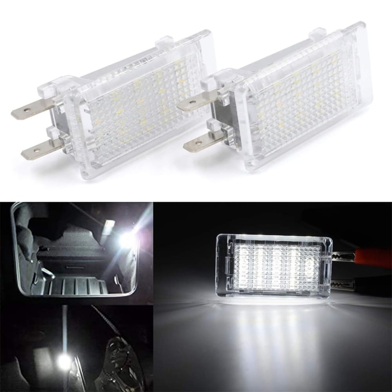 Led Luggage Compartment Light for Porsche 986 987 Box-ster Cayman 911 997 996 964 6000K 18-SMD White Trunk Interior Bulb Replacement