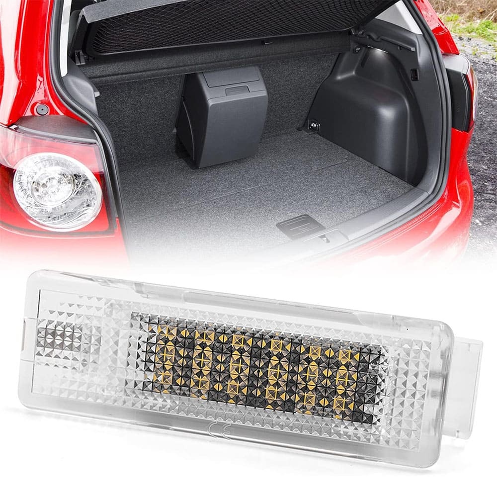 LED Luggage Trunk Lamp Interior Dome Light for VW Ecos Golf MK4 MK5 MK6 Mk7 Jetta Passat B7 B6 CC Scirocco Polo Touran White 18SMD Car Compartment Lamp