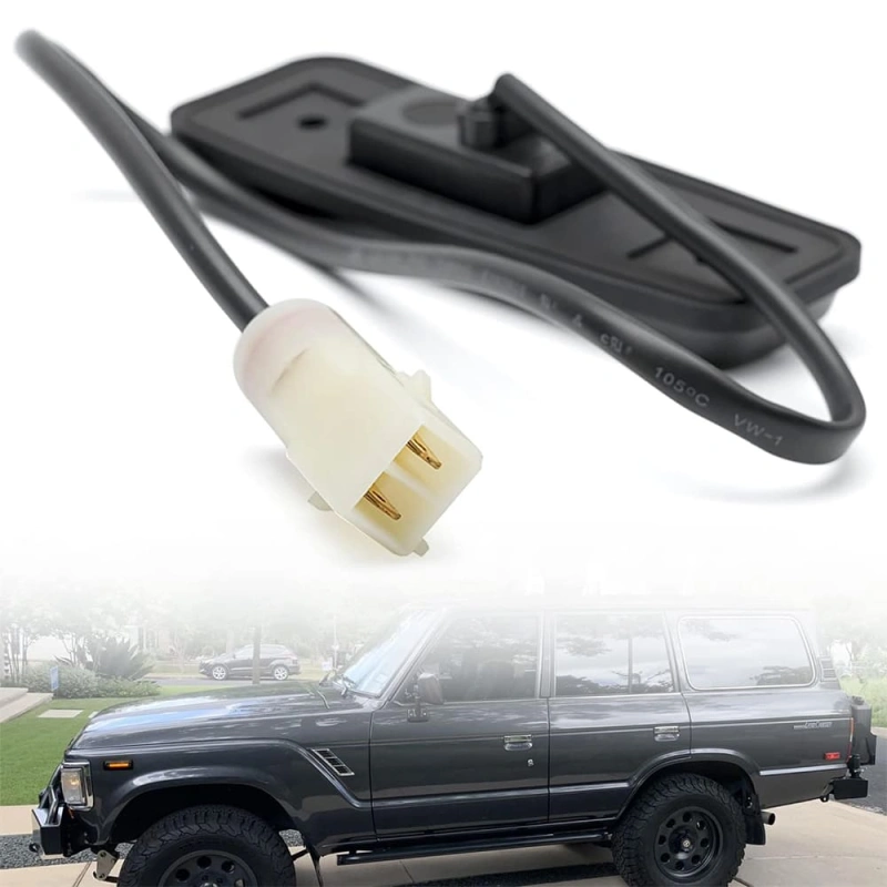 Led Side Marker Lights Replacement for 1981-1990 Land Cruiser 79-83 Toyota Pickup Trucks Amber Led Front Fender Side Marker Turn Signal Light Kit LH RH Smoked Lens OEM 8174014110