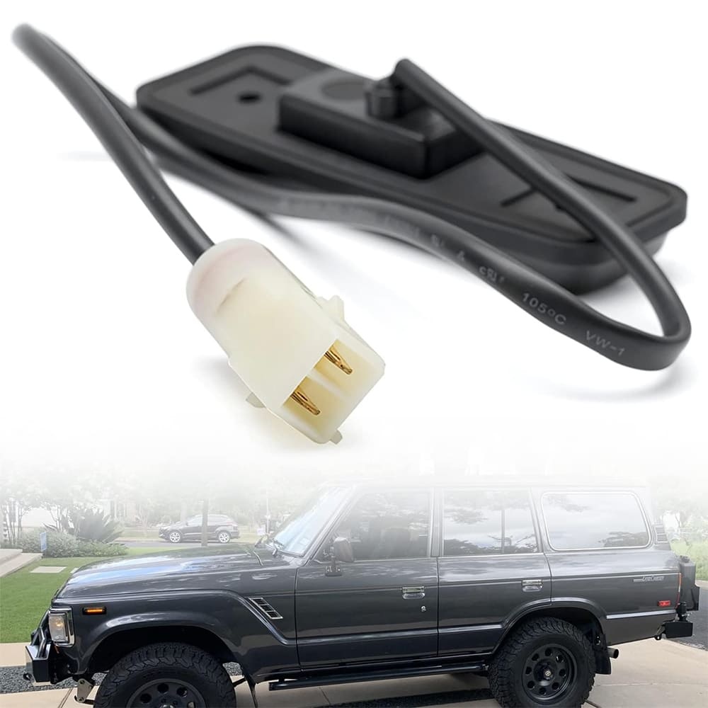 Led Side Marker Lights Replacement for 1981-1990 Land Cruiser 79-83 Toyota Pickup Trucks Amber Led Front Fender Side Marker Turn Signal Light Kit LH RH Smoked Lens OEM 8174014110