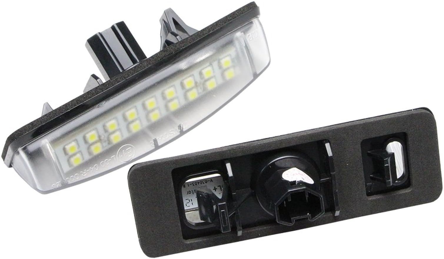 LED License Plate Light for Toyota Lexus LED Replacement Bulbs for Car Toyota Camry Aurion Prius Avensis Verso Lexus Is200/300 White Rear Tag Lamp