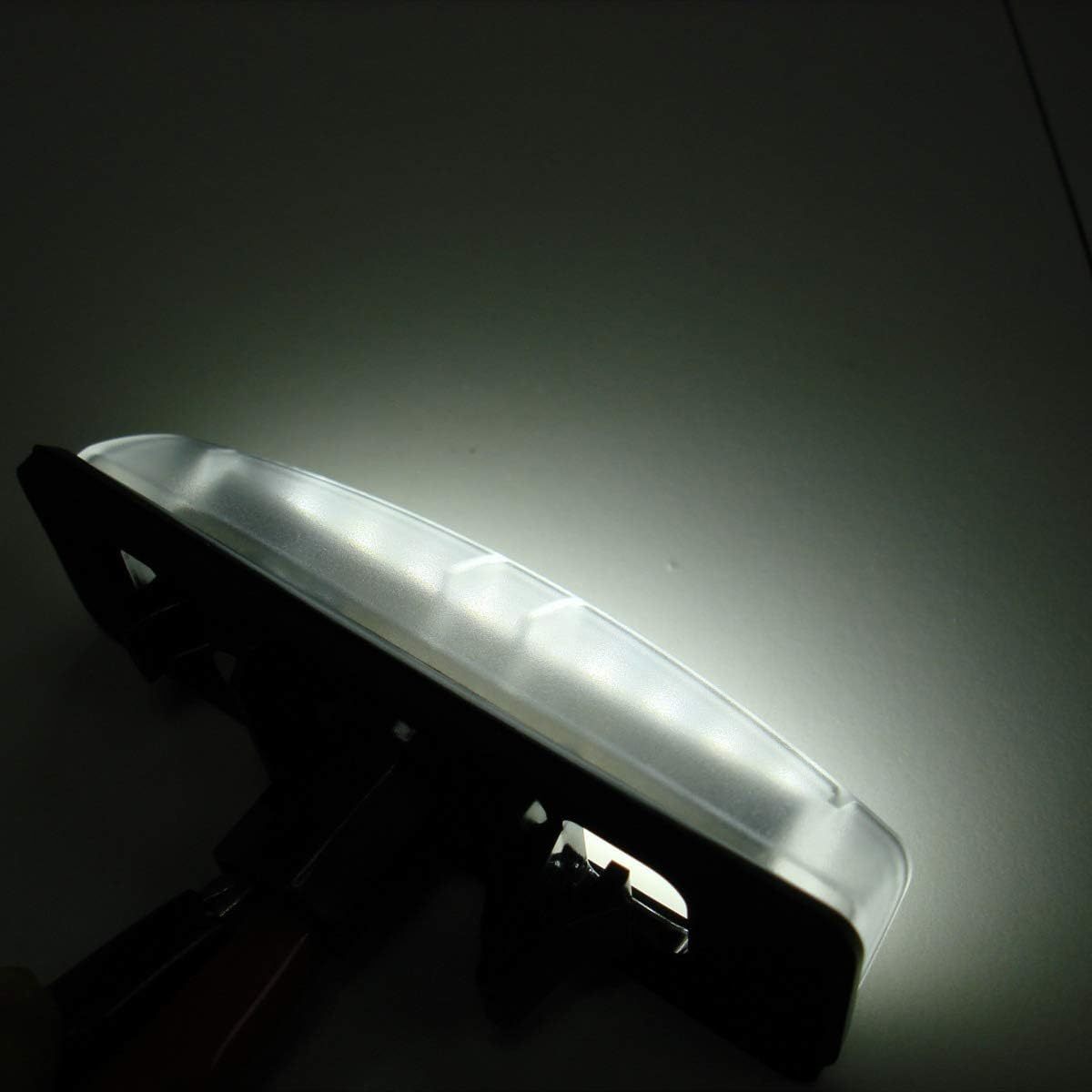LED License Plate Light for Toyota Lexus LED Replacement Bulbs for Car Toyota Camry Aurion Prius Avensis Verso Lexus Is200/300 White Rear Tag Lamp