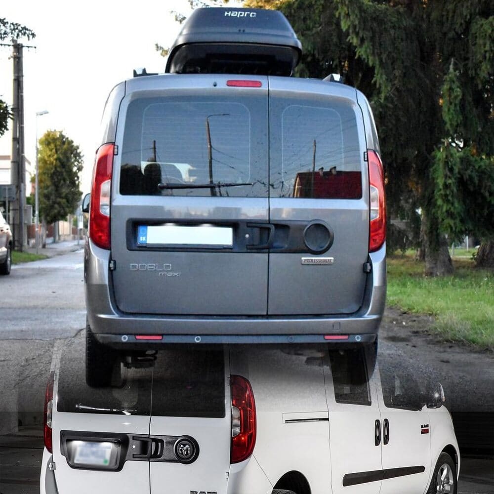LED License Plate Lights Replacement for 2015-2022 Ram Promaster City OEM Led Number Lamps Assembly 6000K 18-SMD Led Xenon White Rear Tag Light Kit Canbus Error Free