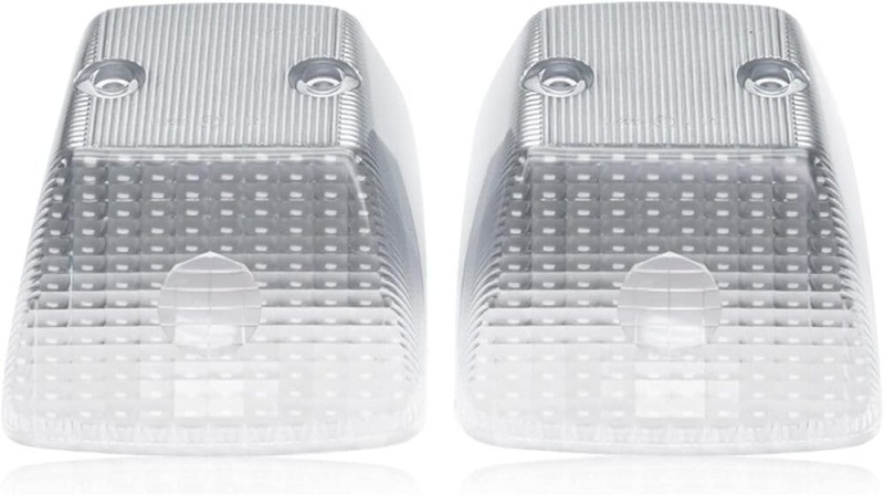 Front Turn Signal Light Housings Compatible Mercedes G-class Benz W463 G55 G63 AMG Euro Side Wing Signal Blinker Parking Marker Lamp Covers Clear/Smoked Lens