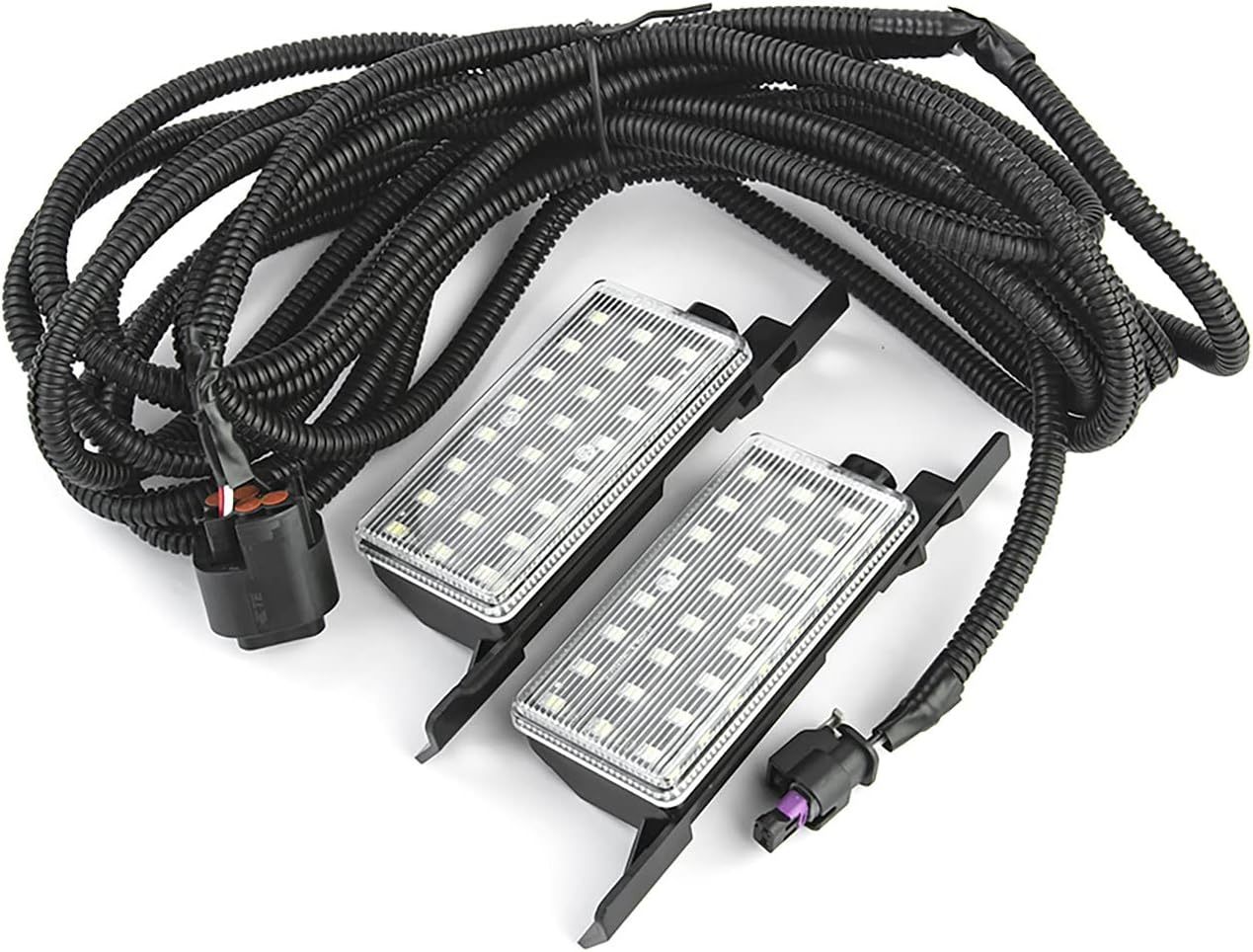 NSLUMO LED Truck Bed Lights Compatible w/ 2014-2019 Chevy Silverado GMC Sierra 1500 2500HD 3500HD Pickup Truck, 6000K 24-SMD Led Bright White Bed Light Kit Rear Cargo Area Lamp OEM Replacement