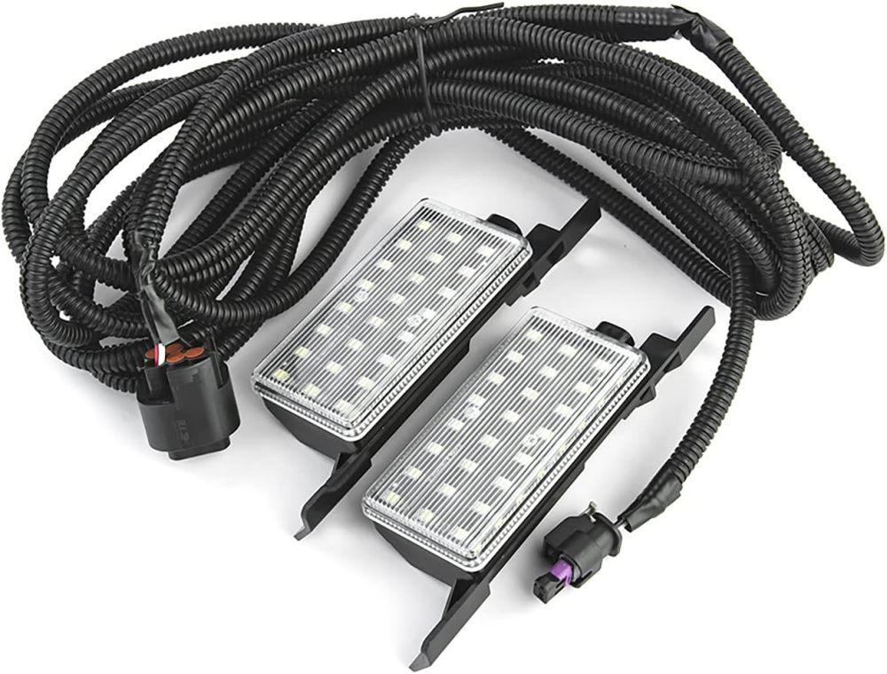 NSLUMO LED Truck Bed Lights Compatible w/ 2014-2019 Chevy Silverado GMC Sierra 1500 2500HD 3500HD Pickup Truck, 6000K 24-SMD Led Bright White Bed Light Kit Rear Cargo Area Lamp OEM Replacement