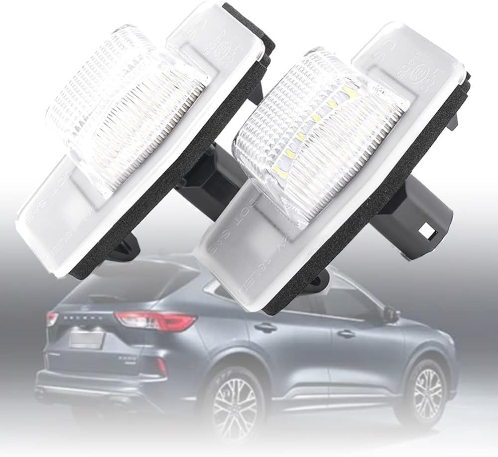 NSLUMO Escape Led License Plate Bulb Car Led Number Plate Rear Tail Light Kit For F'ord Escape 2001-2007 Mercury Mariner 2005-2007 License Plate Frame Light