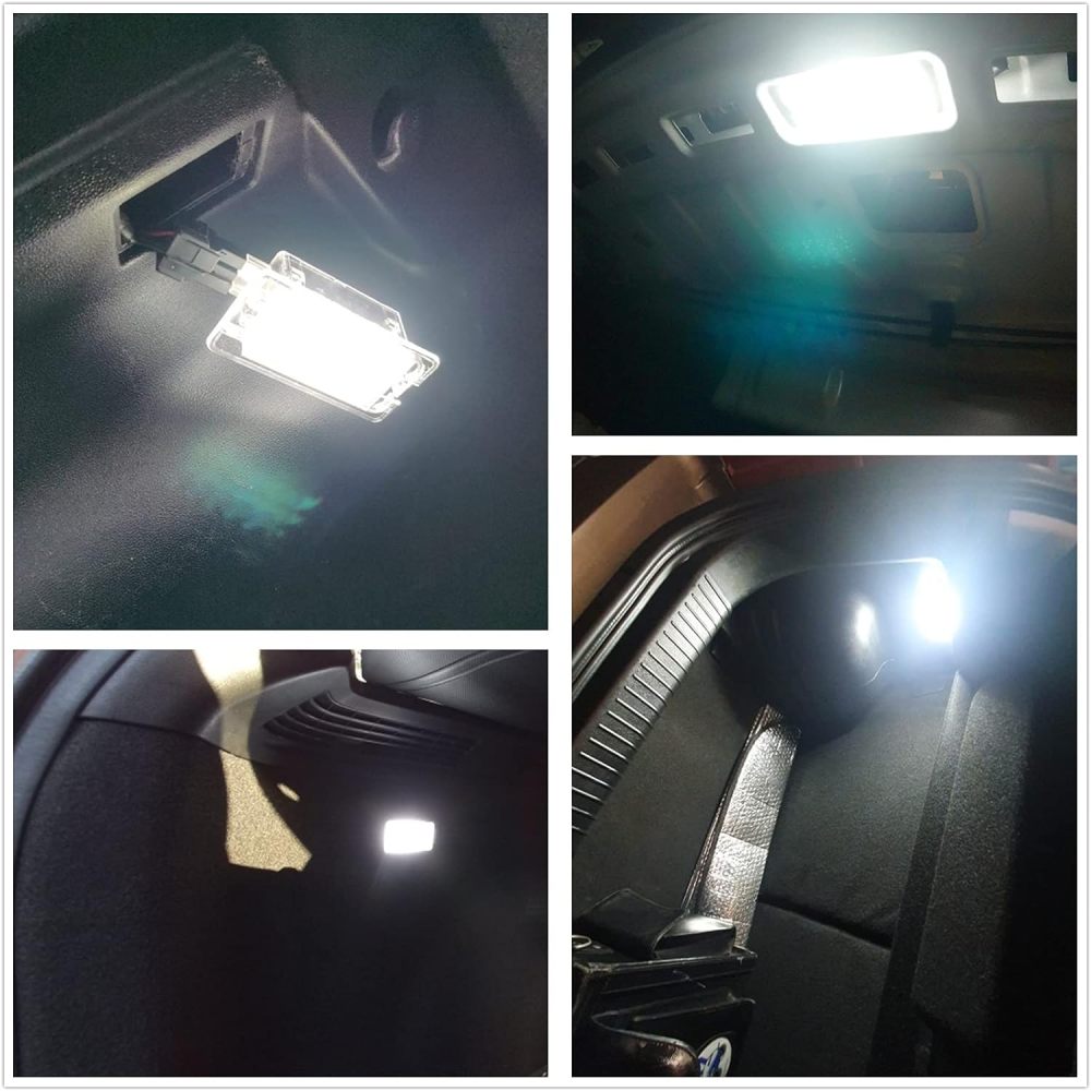 NSLUMO Led Luggage Compartment Light Replacement for 2006-2023 Hyundai Sonata Elantra Kia Forte Optima K5 6000K 18-SMD White Trunk Interior Lamp Bulb OEM Fit