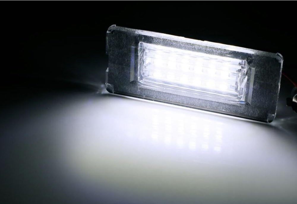 NSLUMO LED Rear License Plate Light Bulb Assembly Directly Fit Replacement for 2006-2014 2nd Gen MINICooper R56 R57 R58 Coupe R59 Roadster