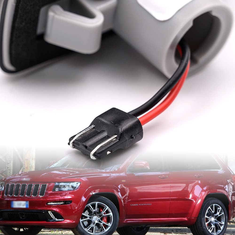 NSLUMO Sequential Amber Led Side Marker Replacement for 2005-2013 J-eep Grand Cherokee WK 07-17 Compass Patriot Commander Led Turn Signal Repeater Lamps Smoked Lens